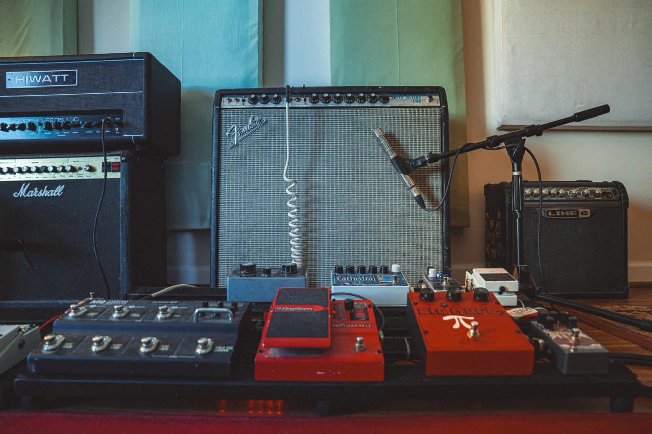 Guitar Amp Wall